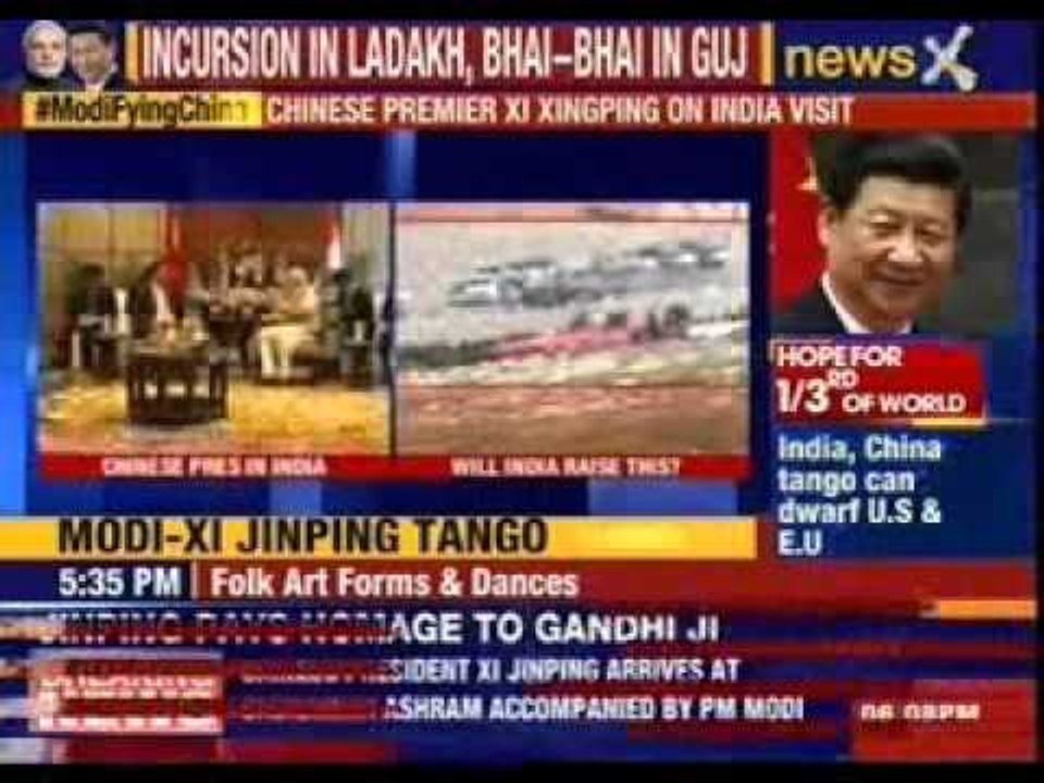 Jinping pays homage to Gandhi ji