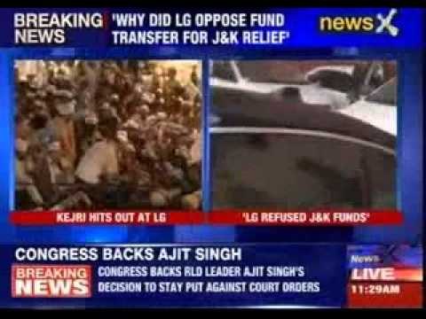 Kejriwal hits out at Delhi LG Najeeb Jung