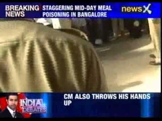 Staggering mid- day meal poisoning in Bangalore