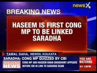 Congress MP Abu Haseem Khan being quizzed by CBI