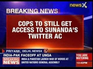 Cops access details of Sunanda’s email account