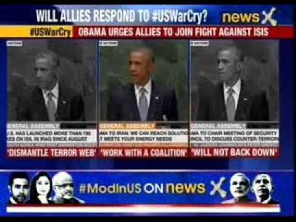 #USWarCry: Obama calls for war against terror group ISIS