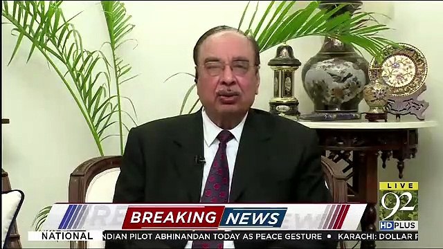 Gen(R) Javed Qazi Appreciates Imran Khan's Gesture To Return Indian Pilot..