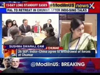 #ModiInUS: India-China end standoff at LAC