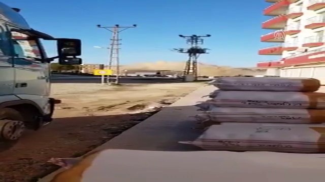 Mardin’de içme suyu şebekesi patladı (2)