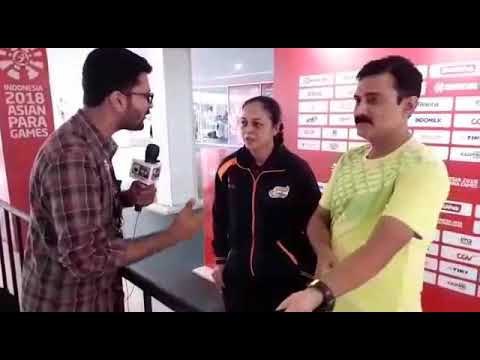 Parul Parmar clinches Gold medal in Badminton | पारुल परमार ने बैडमिंटन में स्वर्ण पर मारी बाज़ी