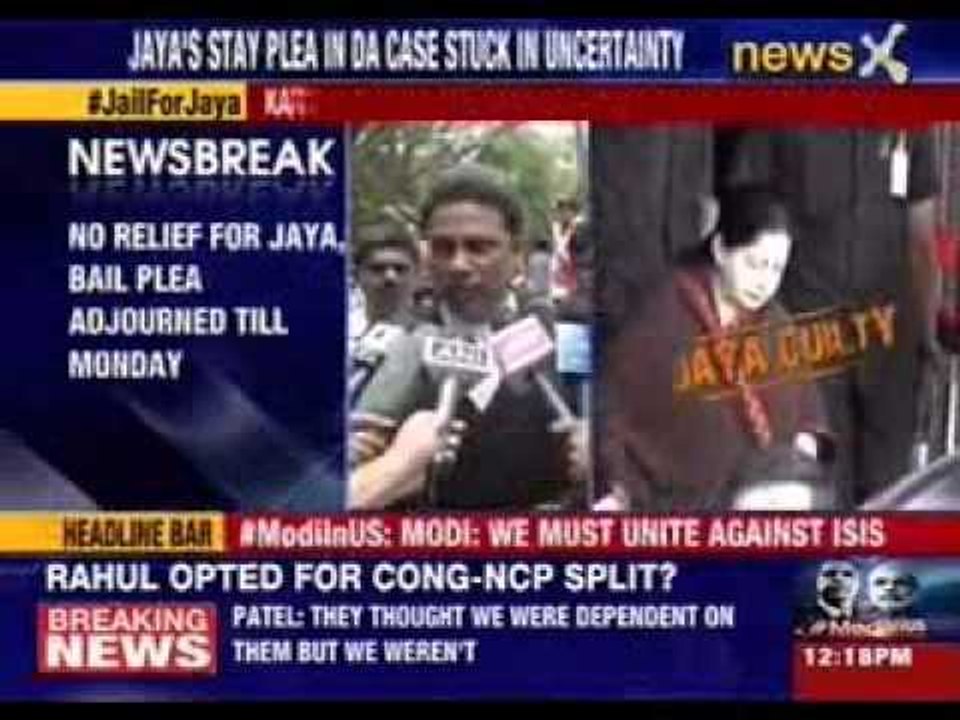 Karnataka High court adjourns hearing in Jayalalithaa bail Plea
