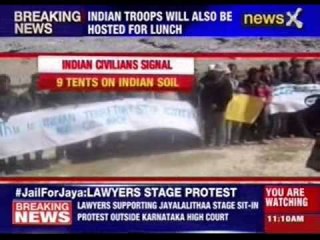 Border stand-off: India and China hold farewell flag meeting