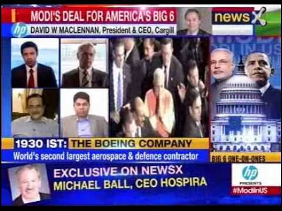 #ModiInUS: PM Narendra Modi meets top US CEOs