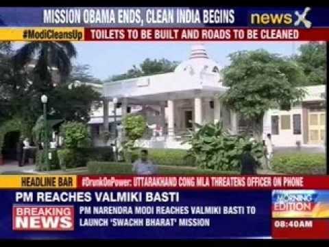 'Swachh Bharat' mission to be launched by Modi today