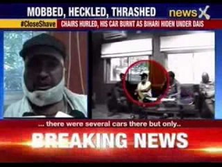 Bihar Minister Vinay Bihari cries conspiracy as he has a narrow escape