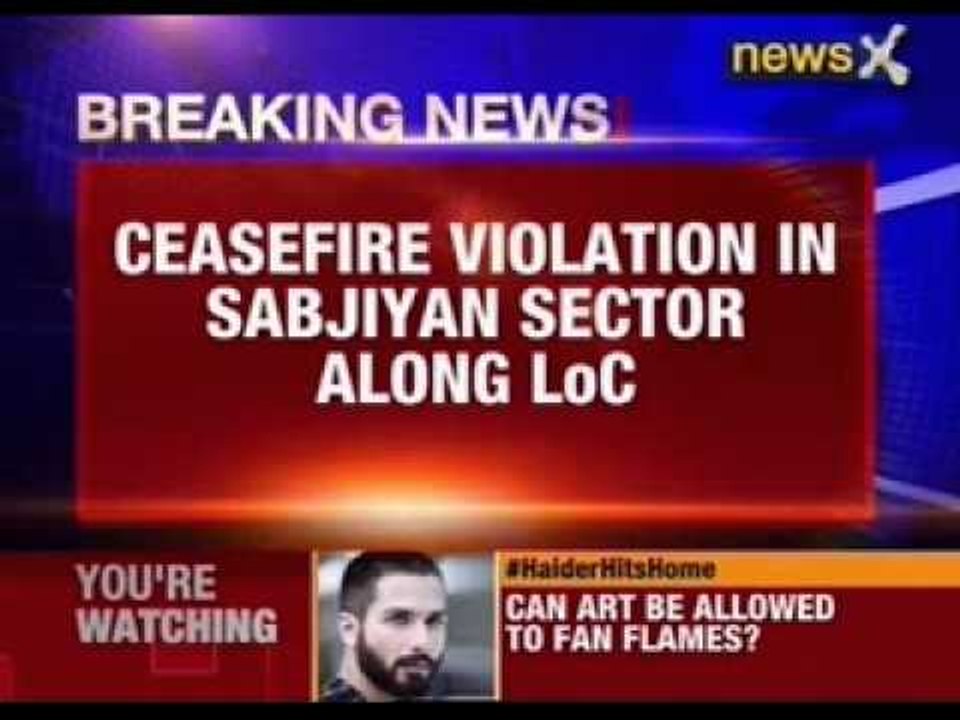 Pakistan violates ceasefire again