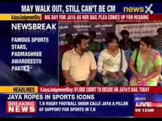 Signature campaign in support of Jayalalithaa by sports fraternities