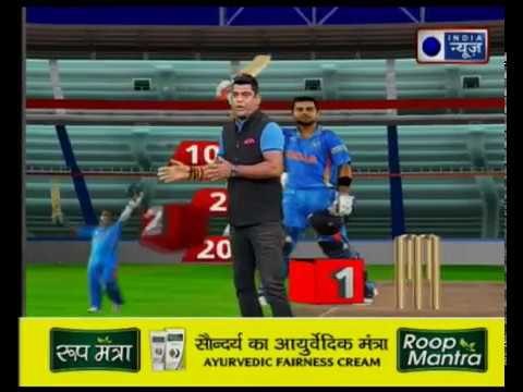 India vs West Indies: Virat Kohli scoring his 37th ODI century by scoring 10,000 runs