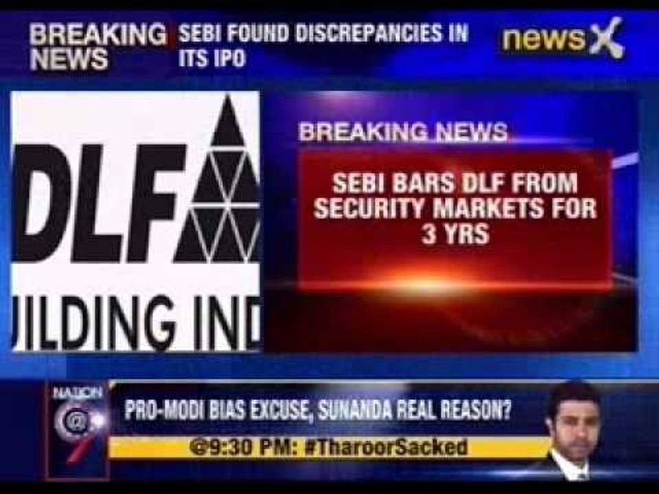 SEBI bars DLF & six top executives from securit...