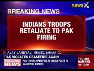 Shameless Pakistan violates ceasefire again