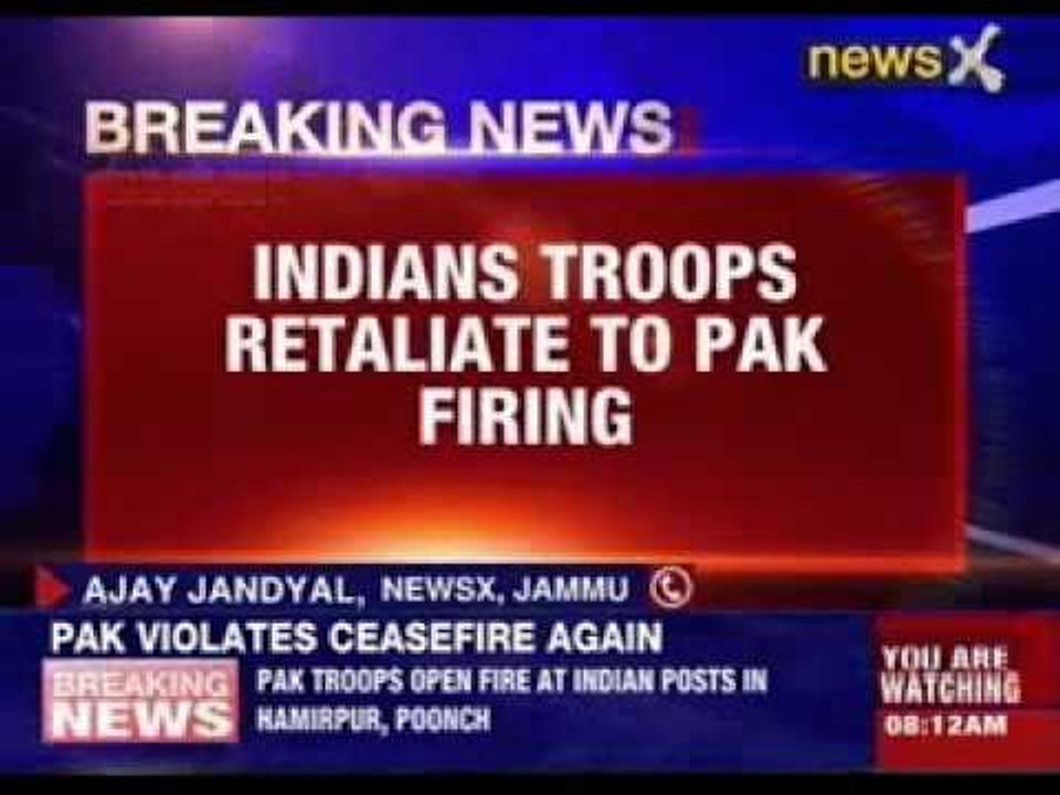 Shameless Pakistan violates ceasefire again