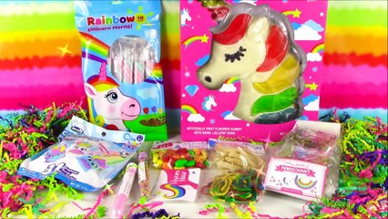 A Lot Of New Candy 10! Huge Unicorn Gummy! Unicorn S'mores POP! Sour Hair! Unico