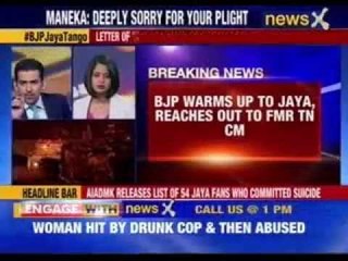 Jayalalitha: Moved by concern in Maneka's letter to me