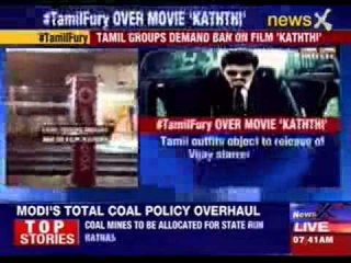 Tamils groups demand ban on film ‘Kaththi’