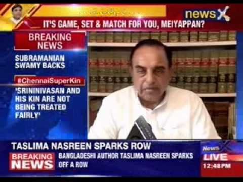 Swamy to NewsX on IPL Spot Fixing & betting