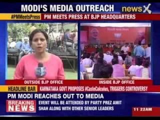 PM Narendra Modi to meet the press at Delhi BJP office