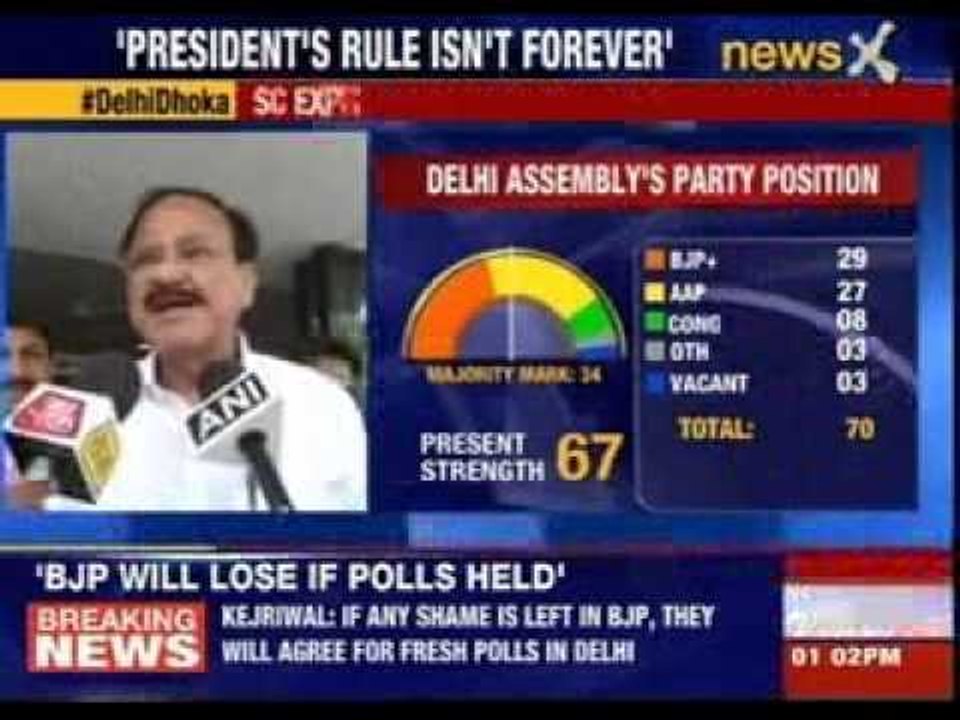 Supreme Court talks tough with Centre over Delhi government formation