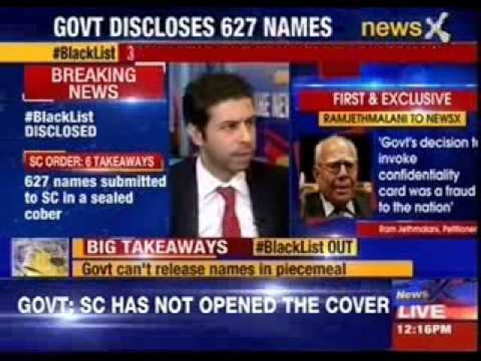 #BlackList: After Supreme Court's RAP,government  discloses 627 names today