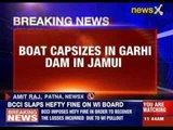 Boat capsizes in Garhi dam in Bihar