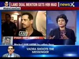 Robert Vadra misbehaves with media