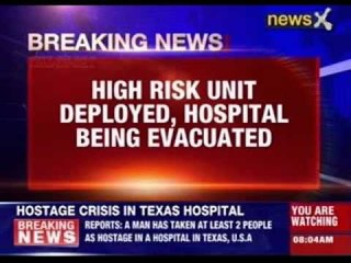 Man holds 2 people hostage at Texas hospital