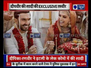 First Picture from Deepika Padukone and Ranveer Singh Wedding