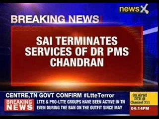 SAI terminates services of Dr. PMS Chandran