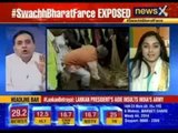 Nation at 9:#SwachBharatFarce-  BJP Delhi boss, Shazia Ilmi unmasked?