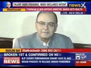 #ModiTeam66: Arun Jaitley takes charges as the new I&B Minister