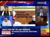 #ModiFan: AAP hastily removes ‘Modi for PM’ poster