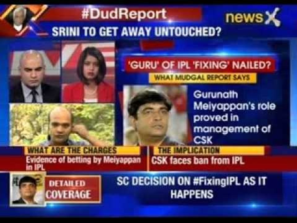 #DudReport: Meiyappan, Guru of IPL fixing nailed