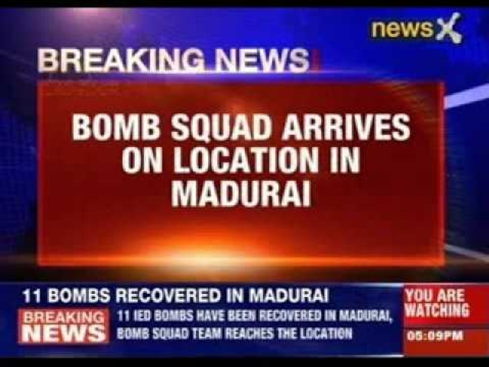 11 bombs found in garbage in Madurai