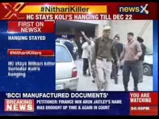 High Court stays Nithari killer Surinder Koli's hanging