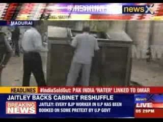 NewsX Exclusive: 11 IED bombs located in garbage bin by cops in Madurai