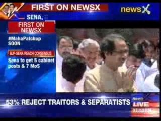 Shiv Sena-BJP reach consensus over cabinet seats