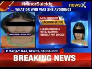 Minor commits suicide in Banglore
