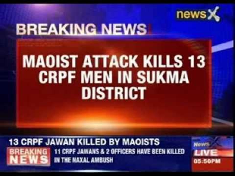 13 CRPF men including 2 officers killed in Chha...