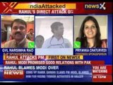 Rahul Gandhi blames Narendra Modi for Kashmir attacks