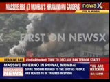 Fire inside Chitra studio, Hiranandani gardens