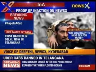 #RapeInACab: Uber cabs banned in Telangana