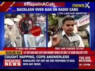 #RapeInACab: Cab drivers protest against Ban