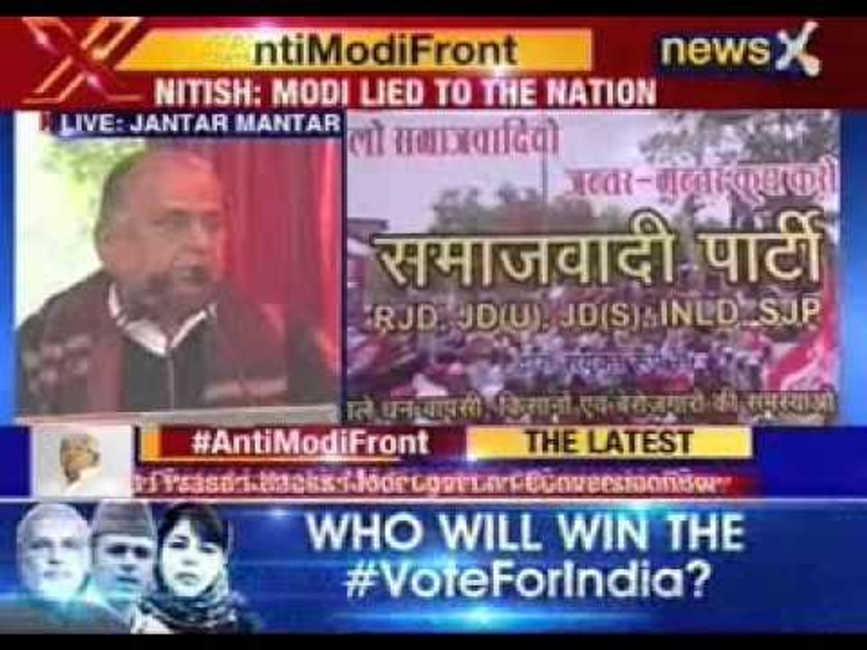 Samajwadi Party Supremo Mulayam Singh attacks NDA govt over #ConversionRow