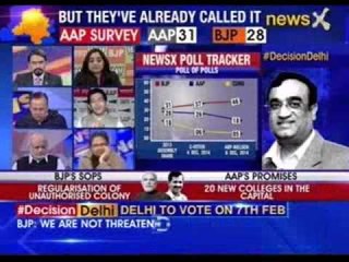#DecisionDelhi: BJP calls its survey authentic for Delhi polls