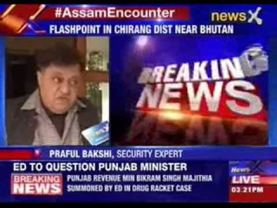 Bodo militants clash with security forces in Assam